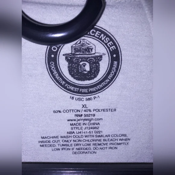 Smokey the bear top - Picture 2 of 3